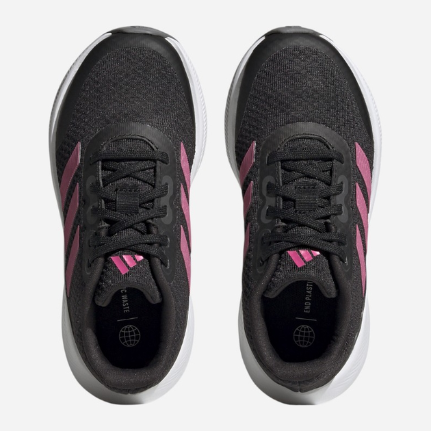 Підліткові кросівки для дівчинки adidas Runfalcon 3.0 K HP5838 36.5 Чорні (4066749914028) - зображення 4