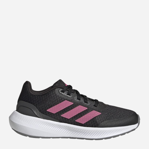 Buty sportowe młodzieżowe dla dziewczynki Adidas Runfalcon 3.0 K HP5838 37.5 Czarne (4066749917708) - obraz 1