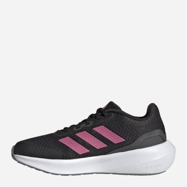Buty sportowe młodzieżowe dla dziewczynki Adidas Runfalcon 3.0 K HP5838 38.5 Czarne (4066749914042) - obraz 2