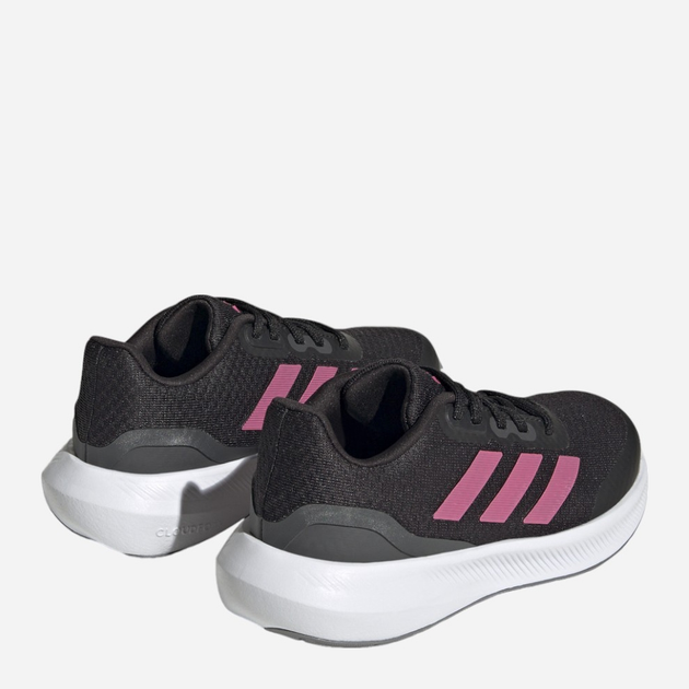 Buty sportowe młodzieżowe dla dziewczynki adidas Runfalcon 3.0 K HP5838 38.5 Czarne (4066749914042) - obraz 3