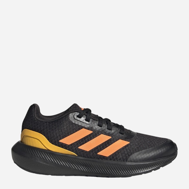 Buty sportowe chłopięce na rzepy Adidas Runfalcon 3.0 K HP5839 37.5 Czarne (4066749921552) - obraz 1