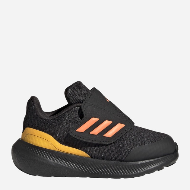 Buty sportowe chłopięce na rzepy Adidas Runfalcon 3.0 AC I HP5861 20 Czarne (4066749852467) - obraz 1