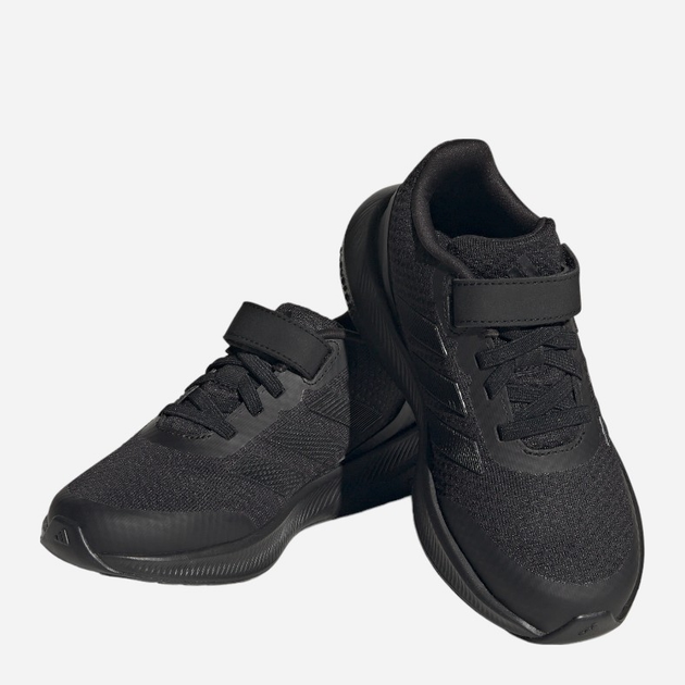 Дитячі кросівки для хлопчика adidas Runfalcon 3.0 El K HP5869 31.5 Чорні (4066749864156) - зображення 6