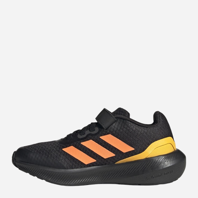 Buty sportowe chłopięce na rzepy Adidas Runfalcon 3.0 El K HP5870 28 Czarne (4066749883188) - obraz 2
