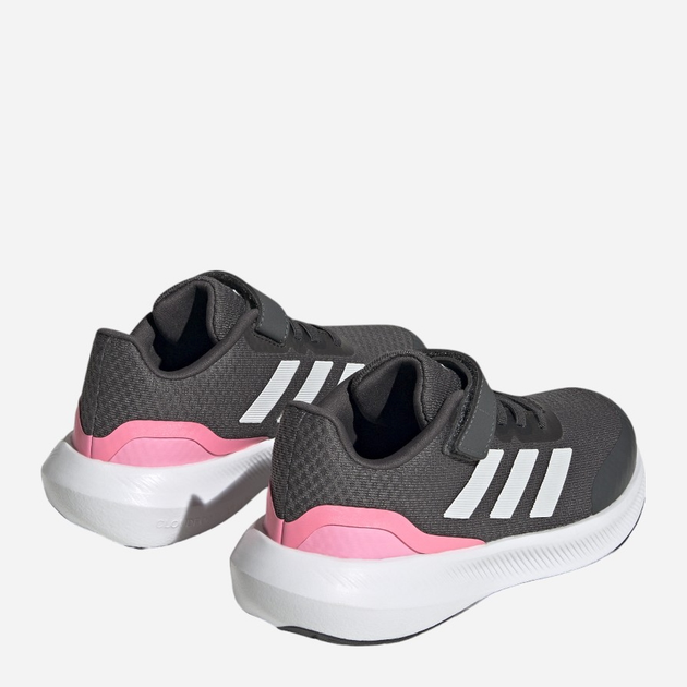 Дитячі кросівки для дівчинки adidas Runfalcon 3.0 El K HP5873 31 Сірі (4066749887087) - зображення 3