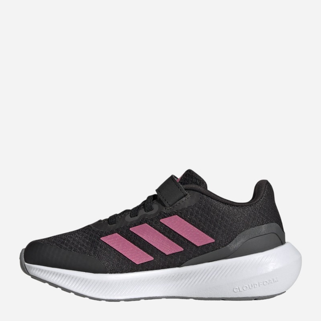 Buty sportowe dziecięce dla dziewczynki na rzepy Adidas Runfalcon 3.0 El K HP5875 32 Czarne (4066749875626) - obraz 2