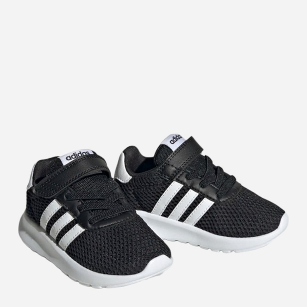 Дитячі кросівки для хлопчика adidas Lite Racer 3.0 El I HQ3757 23.5 Чорні (4066748650453) - зображення 2