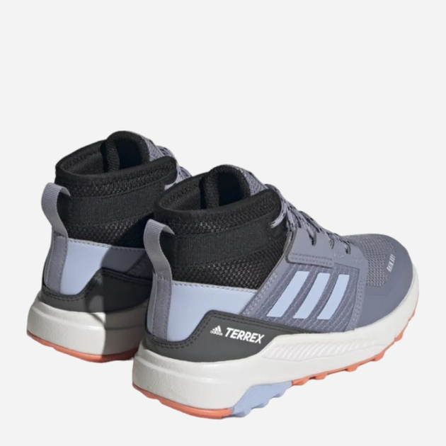 Підліткові високі трекінгові кросівки для хлопчика Adidas Terrex Trailmaker Mid R.Rdy K HQ5808 35 Блакитні (4066749472009) - зображення 3