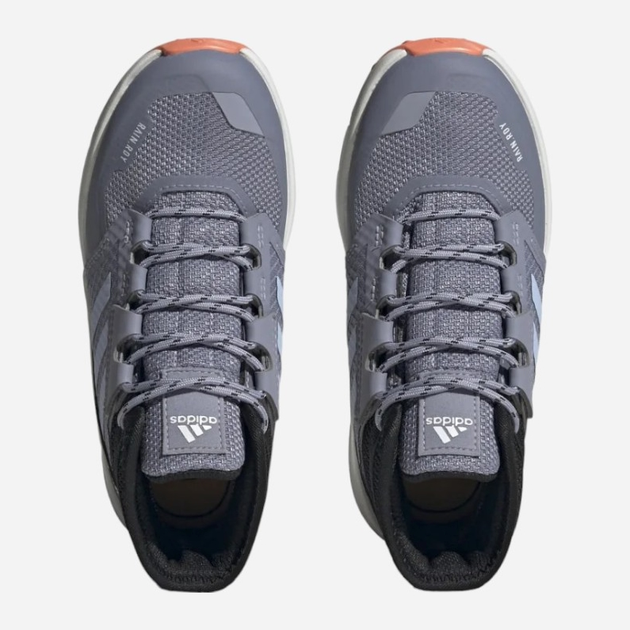 Підліткові високі трекінгові кросівки для хлопчика Adidas Terrex Trailmaker Mid R.Rdy K HQ5808 35 Блакитні (4066749472009) - зображення 4