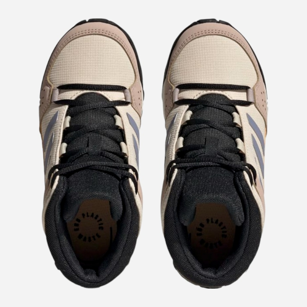Підліткові демісезонні черевики для дівчинки Adidas Terrex Hyperhiker Mid K HQ5820 36.5 Бежеві (4066749352943) - зображення 5