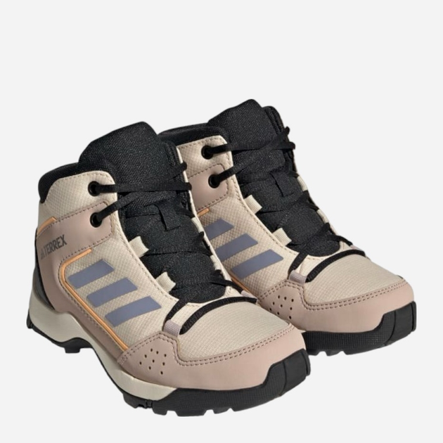 Buty sportowe młodzieżowe dla dziewczynki za kostkę Adidas Terrex Hyperhiker Mid K HQ5820 38 Beżowe (4066749352868) - obraz 2