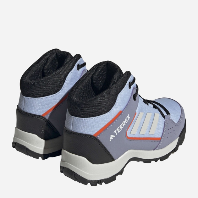 Підліткові високі трекінгові кросівки для хлопчика Adidas Terrex Hyperhiker Mid K HQ5821 36.5 Блакитні (4066749345334) - зображення 3