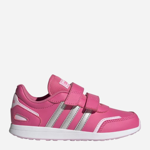 Buty sportowe dziecięce dla dziewczynki na rzepy adidas Vs Switch 3 Cf C IG9641 28.5 Różowe (4066755736089) - obraz 1