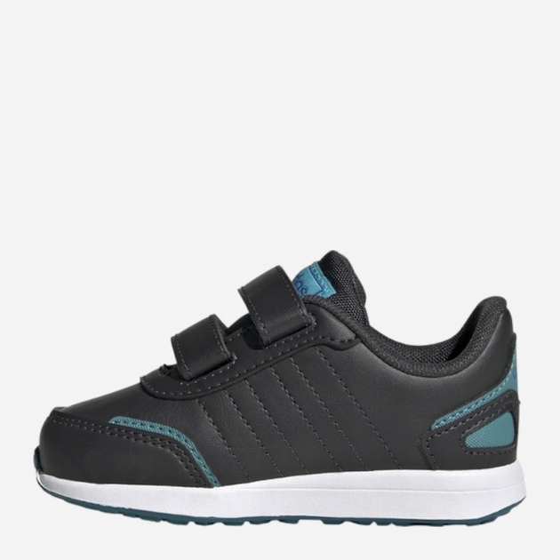 Buty sportowe chłopięce na rzepy adidas Vs Switch 3 Cf I IG9644 25 Czarne z niebieskim (4066755740468) - obraz 3
