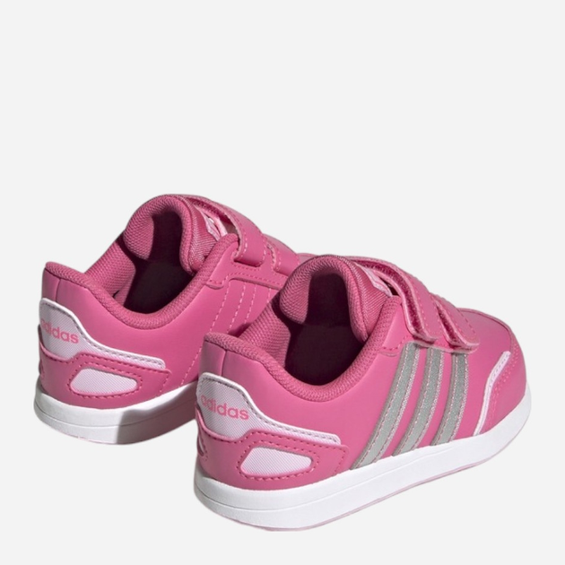 Buty sportowe dziecięce dla dziewczynki na rzepy Adidas Vs Switch 3 Cf I IG9645 25 Różowe (4066755744244) - obraz 2