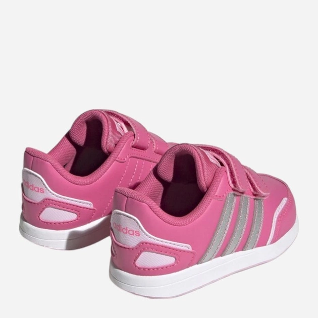 Buty sportowe dziecięce dla dziewczynki na rzepy Adidas Vs Switch 3 Cf I IG9645 25.5 Różowe (4066755744220) - obraz 2