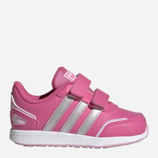 Buty sportowe dziecięce dla dziewczynki na rzepy Adidas Vs Switch 3 Cf I IG9645 26 Różowe (4066755744183) - obraz 1