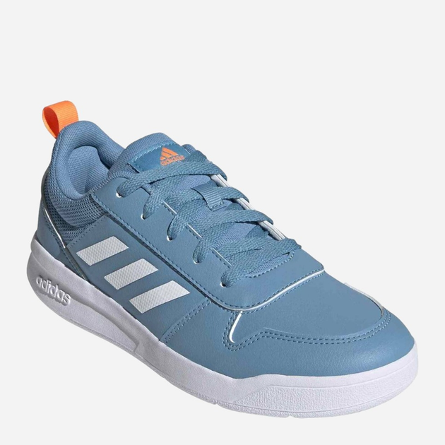Buty sportowe chłopięce na rzepy Adidas Tensaur K S24040 40 Błękitne (4064044534026) - obraz 2