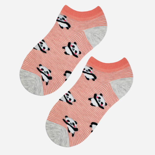 Шкарпетки жіночі низькі бавовняні Noviti ST024-G-02 31-34 Рожеві (5905204314920) - зображення 1