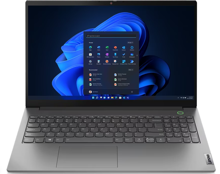 Ноутбук Lenovo ThinkBook 15 G4 (21DJ000CGE) Mineral Grey - зображення 1