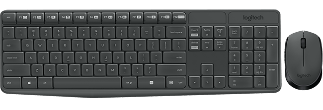Клавіатура+миша Logitech Wireless MK235 (920-007948) - Фото 1 Клавіатура+миша Logitech Wireless MK235 (920-007948) - изображение 1