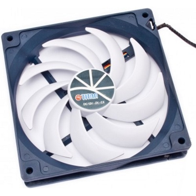 Вентилятор корпусний 140 Х 140 Х 25мм Titan Extrem Fan, PWM (TFD-14025 H 12 ZP/KU (RB)) - изображение 1