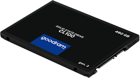 Твердотільний диск 2.5" 480GB Goodram CL100 gen. 3 (SATA 6Gb/s, 540/ 460MB/s) (SSDPR-CL100-480-G3) - Фото 1 Твердотільний диск 2.5" 480GB Goodram CL100 gen. 3 (SATA 6Gb/s, 540/ 460MB/s) (SSDPR-CL100-480-G3) - изображение 1