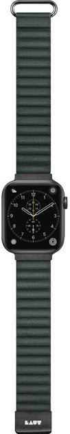 Ремінець Laut Novilux для Apple Watch 42/44/45/49 мм Pine Green (4895206933896) - зображення 2