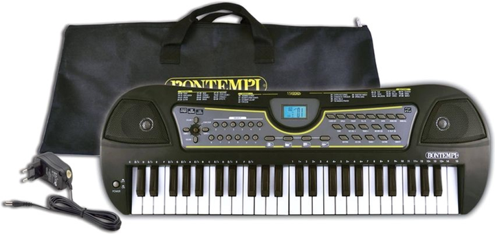 Електронна клавіатура Bontempi Music Academy 49 клавіш (0047663333458) - зображення 1