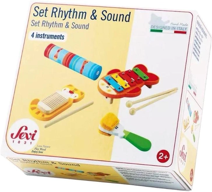 Zestaw instrumentów muzycznych Sevi Rhythm & Sound (8003444826719) - obraz 2