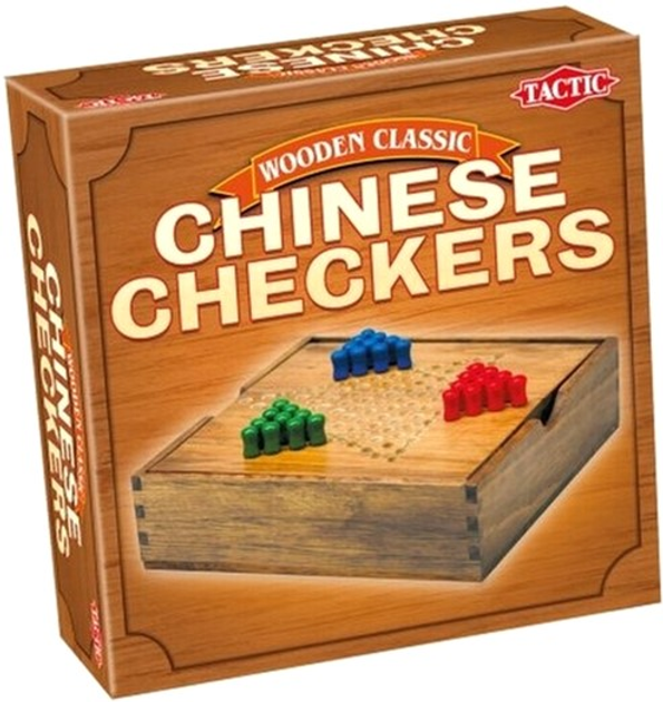 Chińskie Warcaby Tactic Wooden Classic 17 cm (6416739140278) - obraz 1