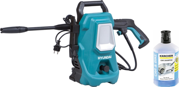 Набор Мойка высокого давления Hyundai HHW 120-400 + Автошампунь Karcher ...