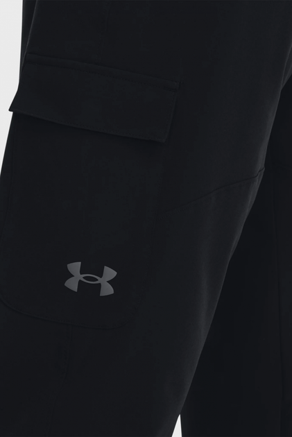 Спортивні штани Under Armour UA Stretch Woven Cargo Pants XL Чорний 1380358-001 - изображение 3