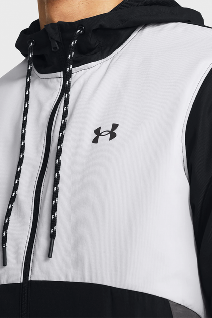 Вітровка Under Armour UA Legacy Windbreaker XL Чорний 1382875-001 - изображение 3