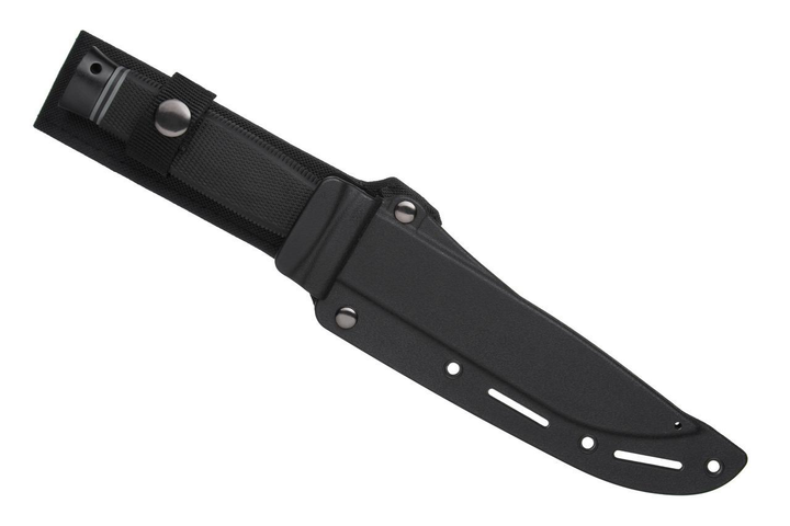 Нож нескладной Grand Way 24061 black oxide, полимерные ножы - изображение 2