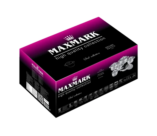 Набір посуду MAXMARK MK-3712A (12пр) - зображення 3