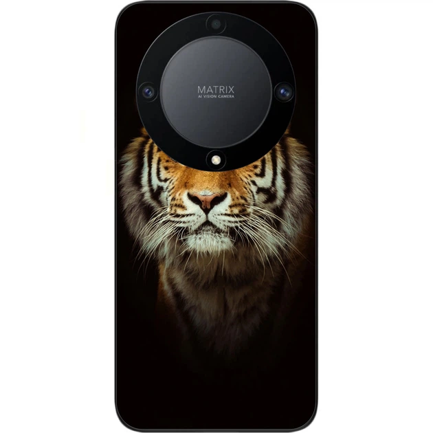 Силиконовый чехол SMTT для Honor Magic 5 Lite с картинкой Тигр - Фото 1 Силиконовый чехол SMTT для Honor Magic 5 Lite с картинкой Тигр - изображение 1