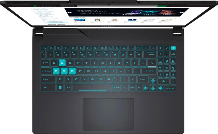 Ноутбук MSI Cyborg 15 A13VE-2285XUA (9S7-15K111-2285) Translucent Black - Фото 4 Ноутбук MSI Cyborg 15 A13VE-2285XUA (9S7-15K111-2285) Translucent Black - изображение 4