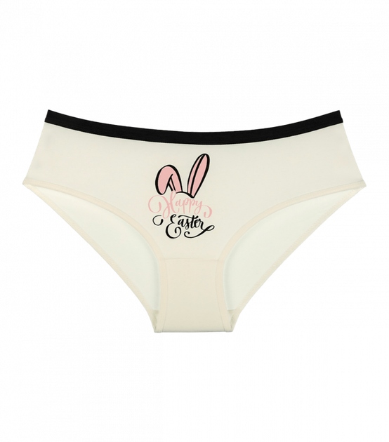 Труси сліпи ля дівчинки з малюнком - Donella - 5071922RT - 158-164 см - Молочний (Happy Easter) - Фото 1 Труси сліпи ля дівчинки з малюнком - Donella - 5071922RT - 158-164 см - Молочний (Happy Easter) - зображення 1