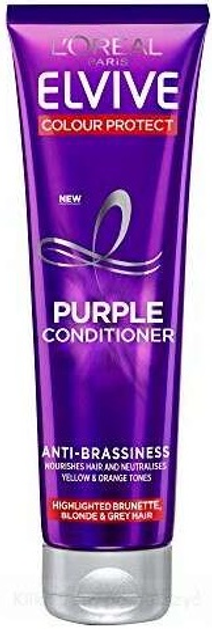 Odżywka do włosów L'Oreal Paris Elvive Colour Portect Anti Brassiness Purple Conditioner 150 ml (3600523682836) - obraz 1