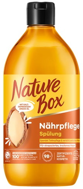 Бальзам для волосся Nature Box Argan 385 мл (4015100428445) - зображення 1