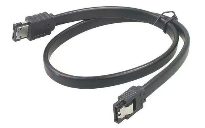 Кабель SATA - eSata 3.0 1м черный для HDD винчестера для передачи ...