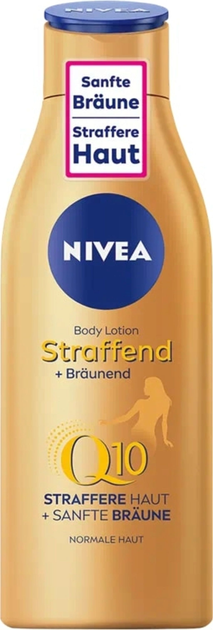 Lotion do ciała Nivea Firming + Tan Q10 200 ml (4005900714534) - obraz 1