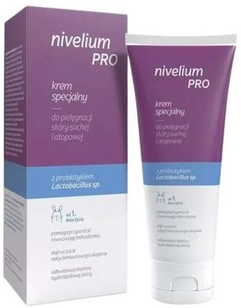 Крем для тіла Aflofarm Nivelium Pro With Probiotic Lactobacillus Sp 75 мл (5902802707383) - зображення 1