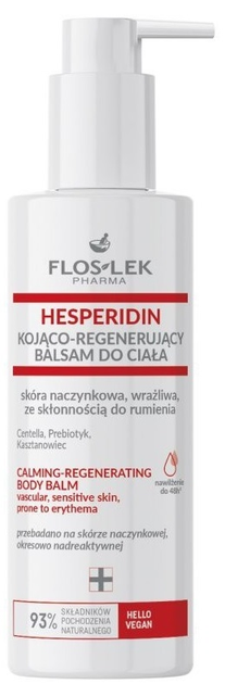 Balsam do ciała Floslek Hesperidin kojąco-regenerujący 175 ml (5905043023618) - obraz 1