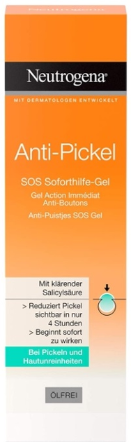 Гель для обличчя Neutrogena Anti-Pickel SOS 15 мл (3574661520452) - зображення 1