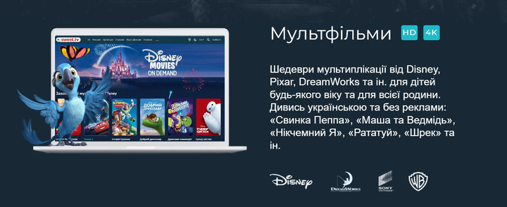 SWEET TV: Преміальне кіно, фільми та серіали — Тариф L на 12 місяців на 5 пристроїв (промокод) - изображение 4