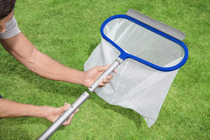 Сітка для чищення басейну Bestway Flowclear Aquarake Deluxe Aluminium Pool Leaf (6941607305195) - зображення 5