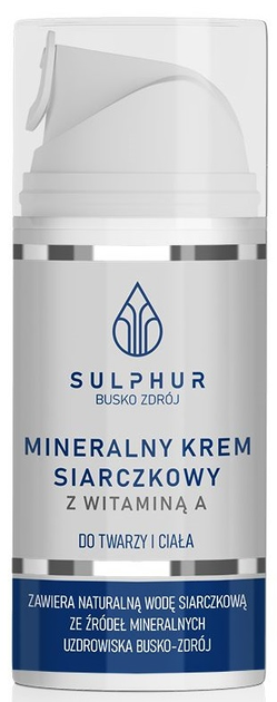 Krem do twarzy Sulphur Mineral Sulfide 100 ml (5907256000332) - obraz 1