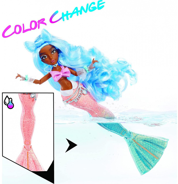 Лялька MGA Entertainment Mermaze Mermaidz Shellnelle Mermaid 34 см (0035051580829) - зображення 4